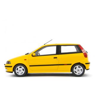 Fiat Punto GT 1400 2° serie 1996 Giallo Laudoracing 1:18 Resinemodell (Türen, Motorhaube... nicht zu öffnen!)